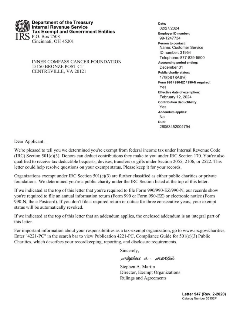 IRS Disclosure